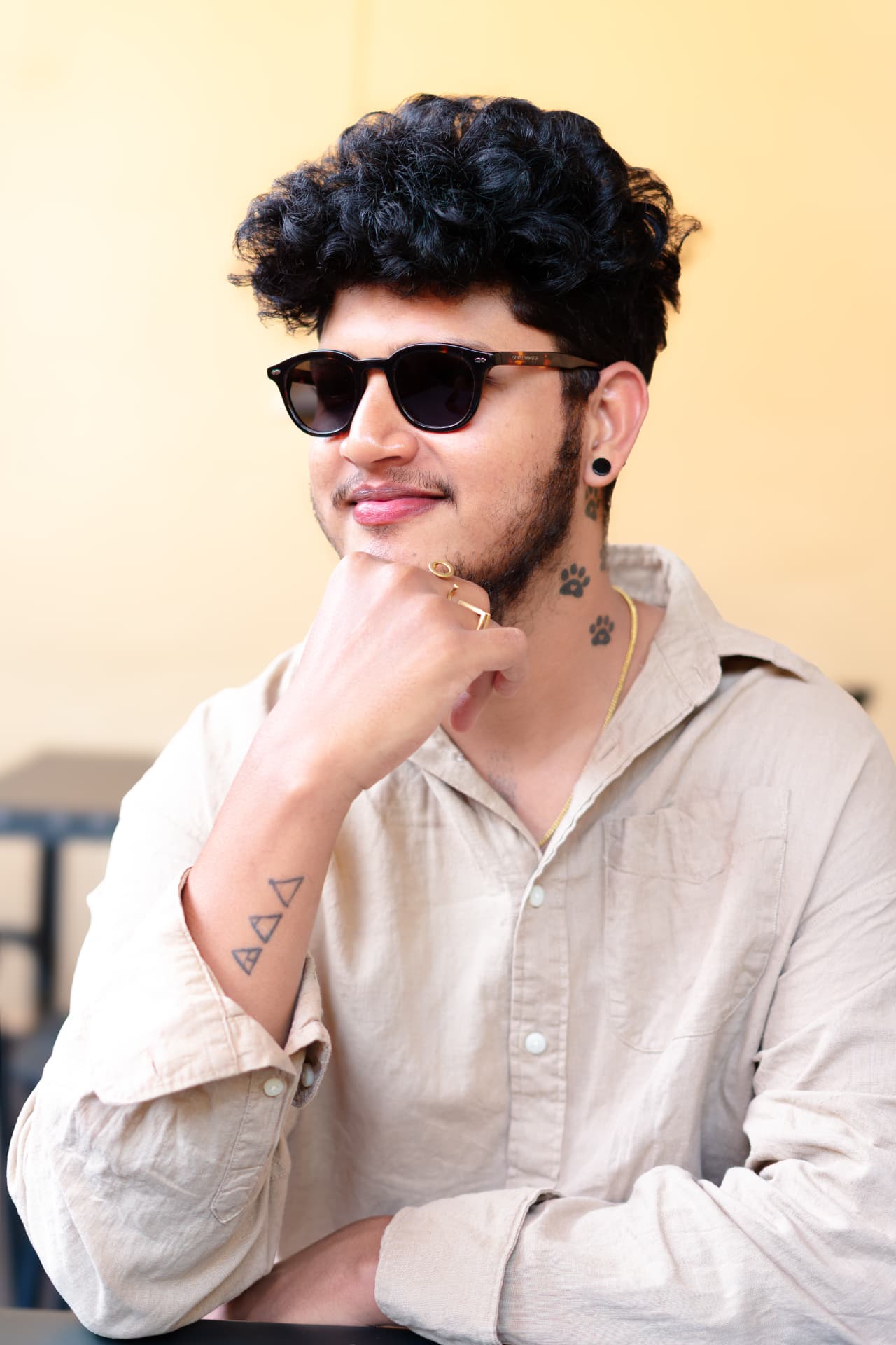 Manu (Manjunath Siddabathuni), founder of Flee Samsara