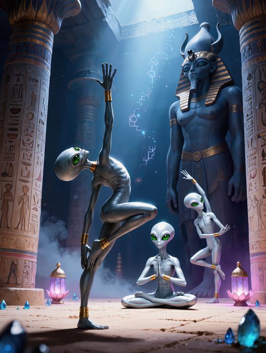 Amargi AI - alien temple portal