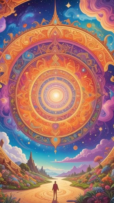 Amargi AI - mandala cosmic