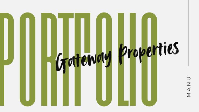 portfolio cover layout