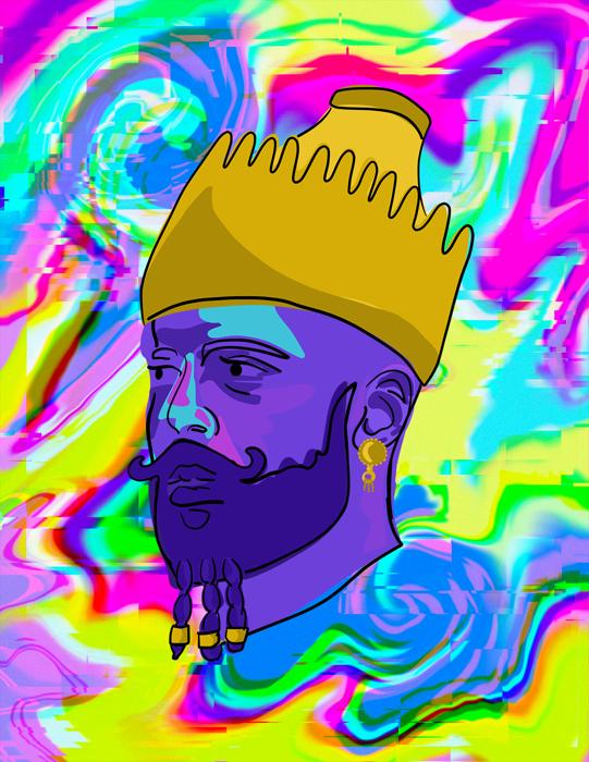 NFT pop-art colourful