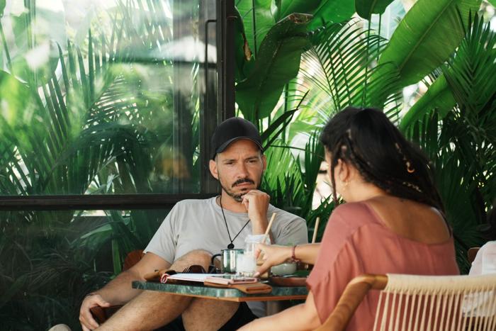 couple at cafe lifestyle